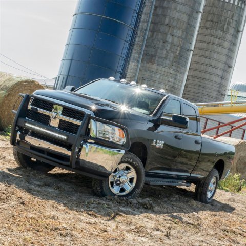 Aries Automotive Pro Series Grille Guards 2170026 Guards, Series, Steel, Black Textured Powdercoat, LED Light Bar, Ram, Each