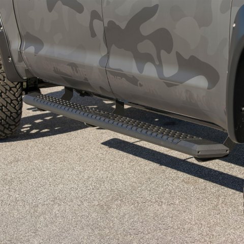 Aries Automotive AdvantEDGE 5.5 in. Side Bars 2556019 Step Bars, Diameter, Aluminum, Chrome Powdercoated, Pair