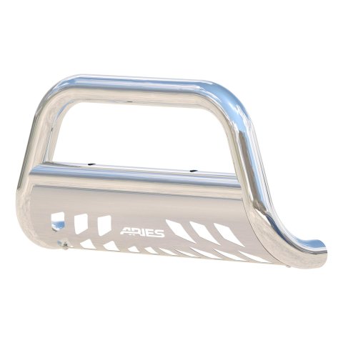 Aries Automotive 3 in. Bull Bars 35-3001 Grille Guard, Bar, in., Stainless Steel, Polished, Ford, Each