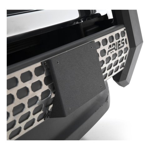 ARIES Automotive License Plate Mounting Brackets 2169000 Bracket, AdvantEDGE Bull Bar