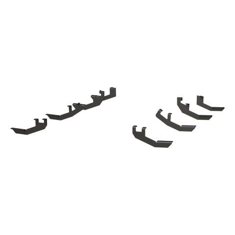 ARIES Automotive - Running Boards, Nerf Bars and Rock Sliders for 2017-2018 RIDGELINE 2055130 Board Mounting Brackets, Versatrac
