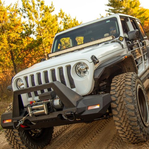 ARIES Automotive - Light Bars, Pods and Fog Lights for 2020-2025 GLADIATOR, 2018-2025 WRANGLER 1501305 LED Windshield 2018-2019 Jeep Wrangler JL