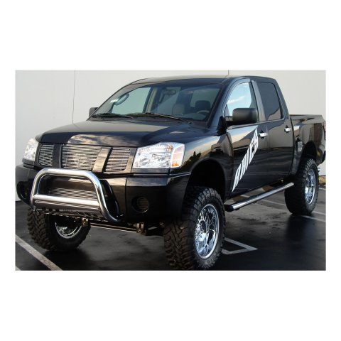 Aries Automotive 3 in. Bull Bars for 2005-2015 ARMADA, 2004-2015 TITAN - 35-9001 Grille Guard, Bar, in., Stainless Steel, Polished, Nissan, Each