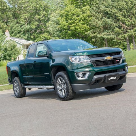 Aries Automotive AdvantEDGE 5.5 in. Side Bars for 2015-2022 CANYON, COLORADO - 2555043 Step Bars, Diameter, Aluminum, Chrome Powdercoated, Pair