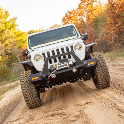 ARIES Automotive - Bumper Guards for 2020-2025 GLADIATOR, 2018-2025 WRANGLER 2081208 Corners 2018-2019 Jeep Wrangler JL