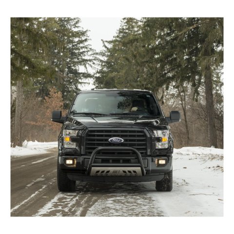 Aries Automotive 3 in. Bull Bars for 2003-2017 EXPEDITION, 2004-2020 F-150, 2006-2008 MARK LT - B35-3007 Grille Guard, Bar, Steel, Black Powdercoated, Ford, Lincoln, Each