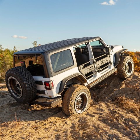 ARIES Automotive - Fenders for 2018-2025 WRANGLER 2500203 Fender 2018-2019 Jeep Wrangler JL