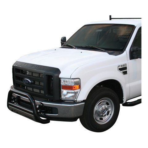 Aries Automotive 3 in. Bull Bars for 2008-2010 F-250 SUPER DUTY, F-350 DUTY - B35-3006 Grille Guard, Bar, Steel, Black Powdercoated, Ford, Each