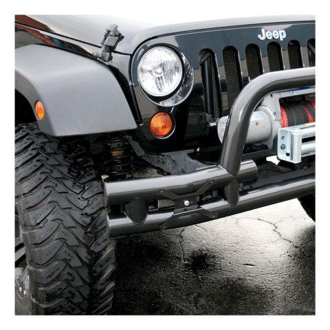 ARIES Automotive License Plate Mounting Brackets 55-0000 Relocation Bracket, LICENSE PLATE BRACKET/TUBULAR BUMPERS