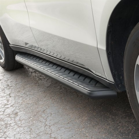 Aries Automotive AeroTread Running Boards 2051976 Boards, Aluminum/Stainless Steel, Black Powdercoated, Full Length, 76.00 in. Length, Dodge, Pair