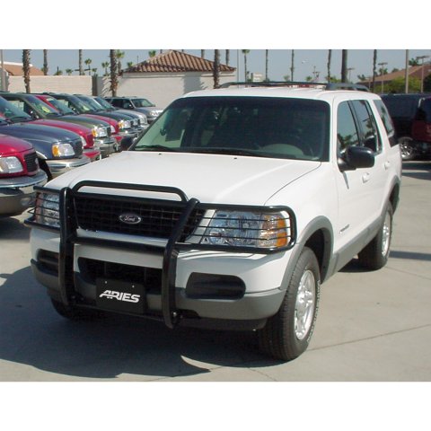 Aries Automotive Grille Guards for 2002-2005 EXPLORER - 3052 Guard, Brush Guard, Steel, Black Powdercoated, Ford, Each