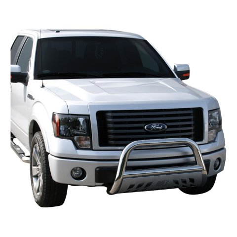 Aries Automotive 3 in. Bull Bars for 2003-2017 EXPEDITION, 2004-2020 F-150, 2006-2008 MARK LT - 35-3007 Grille Guard, Bar, in., Stainless Steel, Polished, Ford, Lincoln, Each