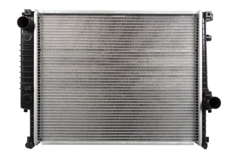 CSF Radiators 2526 Radiator, OE Replacement, Copper/Brass, Black, BMW, Manual Transmission, Each