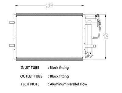 CSF Air Conditioning Condensers for 2012-2013 3 - 10776 Condenser, Aluminum, Natural, Mazda, Each