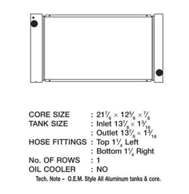 CSF Radiators for 2008-2014 COOPER, 2011-2016 COOPER COUNTRYMAN, 2013-2014 PACEMAN - 3430 Radiator, OE Replacement, Aluminum, Natural, Mini, Cooper S, Clubman S, Each
