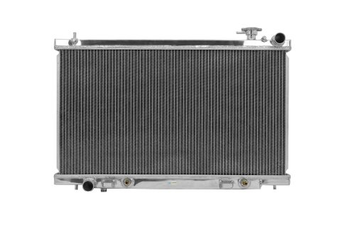 CSF Racing Radiators for 2003-2007 G35 - 3327 Radiator, Racing, Aluminum, Polished, Infinity, G35, Each