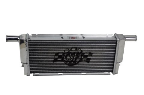 CSF Racing Radiators 7060 Radiator, Racing, Aluminum, Polished, Porsche, 911, Carrera, Boxster, Cayman, 991, 981, Auxiliary Center, Each
