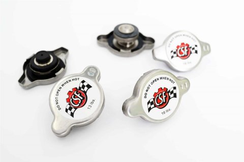 CSF Radiator Filler Necks with Pressure Caps 8044 2013+ Scion Frs/Subaru Brz/Toyota 86 All-Aluminum Neck W/1.4 Bar High Cap