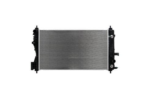 CSF Radiators 3867 Radiator, Aluminum/Plastic, Natural, Crossflow, Upper Driver Side Inlet, Lower Passenger Side Outlet, Buick, Chevy, Each