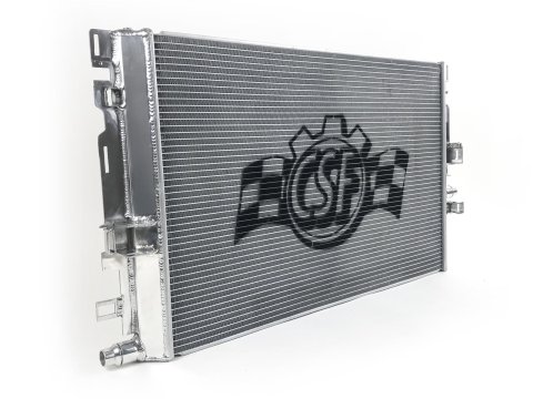 CSF Heat Exchangers 8088 Exchanger, Single Pass, Aluminum, Polished, Mercedes-Benz, Each