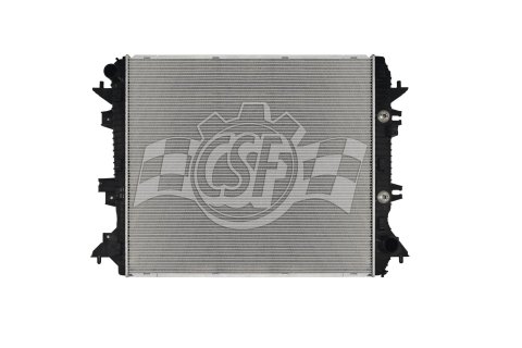 CSF Radiators 3928 Radiator, Aluminum/Plastic, Natural, Crossflow, Upper Driver Side Inlet, Lower Passenger Side Outlet, Chevy, GMC, Each