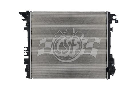CSF Radiators 3953 Radiators, Replacement, OE Style, Aluminum Core, Plastic Tanks, Cross-Flow, 1.563 in. Inlet/Outlet, Jeep, Gladiator, Wrangler, 2.0L, 3.0L, 3.6L, Each