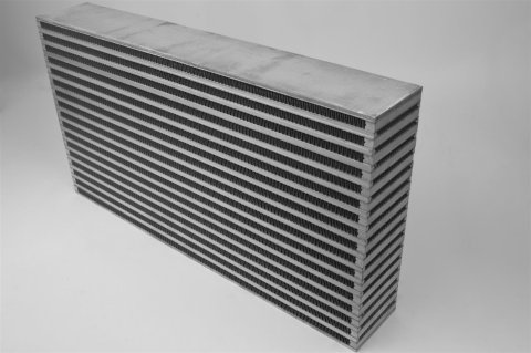 CSF Intercooler Cores 8046 Core, Air-to-Air, Aluminum, 25.0 in. Width, 11.8 in. Height, 4.5 in. Depth, Each