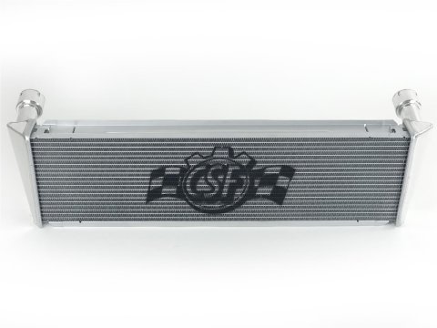 CSF Racing Radiators for 2004-2013 911 - 7054 Radiator, Racing, Aluminum, Polished, Porsche, 911, Turbo, 997, Center, Each