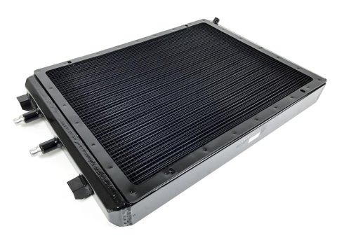 CSF Heat Exchangers 8075V Exchanger, Front Mount Exchanger, Rock Guard, Black, Dual Pass, BMW, Each