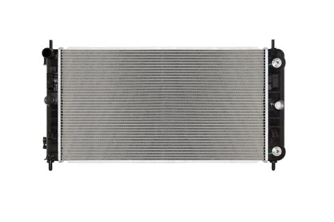CSF Radiators 3924 Radiator, Aluminum/Plastic, Natural, Crossflow, Upper Driver Side Inlet, Center Passenger Side Outlet, Chevy, Pontiac, Saturn, Each