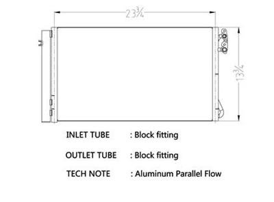 CSF Air Conditioning Condensers 10687 Condenser, Aluminum, Black, BMW, Each