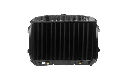 CSF All-Metal Radiators 110 Radiator, All-Metal, Downflow, Copper/Brass, Black, for Nissan, Each