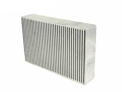 CSF Intercooler Cores 8117 Core, Air-to-Air, Vertical Flow, Aluminum, 22.047 in. Width, 13.976 in. Height, 4.528 in. Depth, Nissan, Each