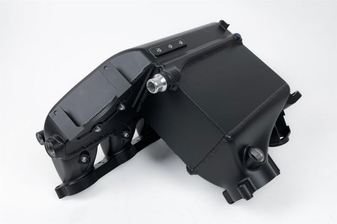CSF Radiator Intercoolers 8233B Charge-Air-Cooler Manifold, S58 Charge Air Cooler Manifold 2021+ BMW G8X M3/M4 In Custom Thermal Dispersion Black Finish
