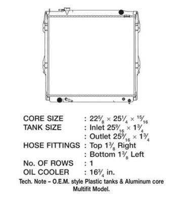 CSF Radiators 3157 Toyota Tacoma