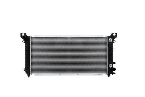 CSF Radiators 3838 Radiator, Crossflow, 1 Row, Aluminum/Plastic, Black/Natural, Upper Left Side Inlet, Transmission Cooler, Cadillac, Chevrolet, GMC, Each