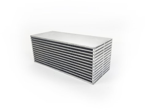 CSF Intercooler Cores 8084 Core, Air-to-Liquid, Aluminum, 12.0 in. Width, 4.8 in. Height, 4.9 in. Depth, Each