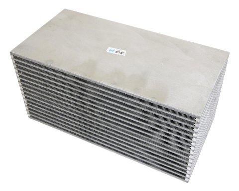 CSF Intercooler Cores 8085 Core, Air-to-Liquid, Aluminum, 12.0 in. Width, 5.9 in. Height, 5.9 in. Depth, Each
