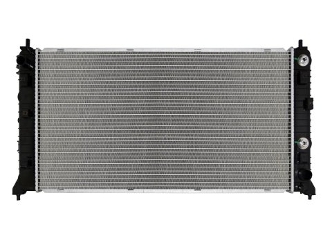 CSF Radiators for 2019-2023 SIERRA 1500, SILVERADO 1500 - 3880 Radiator, Aluminum/Plastic, Natural, Crossflow, Upper Driver Side Inlet, Lower Passenger Side Outlet, Chevy, GMC, Each