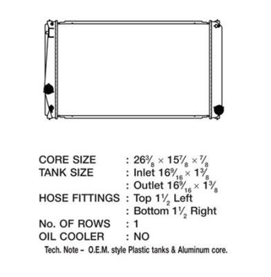 CSF Radiators for 2006-2017 RAV4 - 3703 Radiator, OE Replacement, Aluminum/Plastic, Natural, Toyota, Rav4, Each
