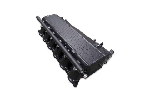 CSF Radiator Intake Manifolds, Fuel Injected 8300B Gen 1 B58 Charge-Air-Cooler Manifold black