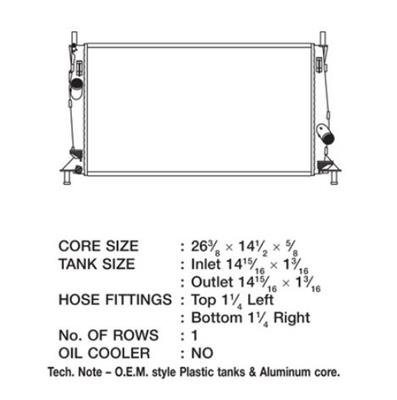 CSF Radiators 3122 Mazda 3