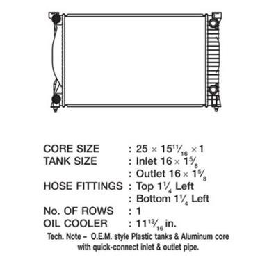 CSF Radiators for 2002-2012 A4, 2002-2014 A4 QUATTRO - 3451 Quattro