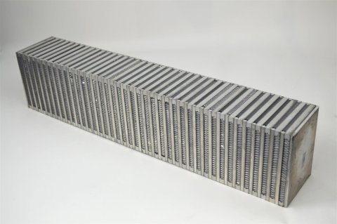 CSF Intercooler Cores 8054 Core, Air-to-Air, Vertical Flow, Aluminum, 26.7 in. Width, 5.9 in. Height, 4.5 in. Depth, Each