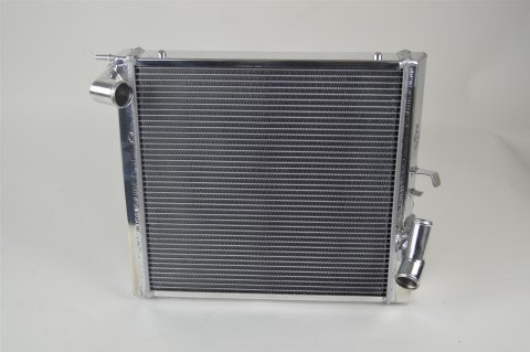 CSF Racing Radiators for 2011-2019 911 - 7069 Radiator, Racing, Aluminum, Polished, Porsche, 911, Turbo, GT3, Boxster, 991, 981, Left Side, Each