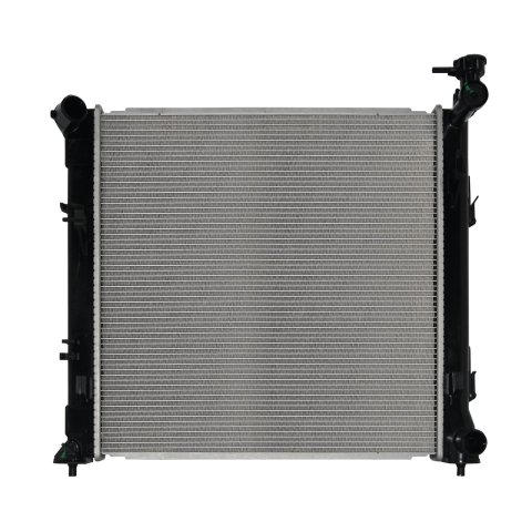 CSF Radiators 3885 Radiator, Aluminum/Plastic, Natural, Crossflow, Upper Driver Side Inlet, Lower Passenger Side Outlet, Turbocharged, Jeep, Each