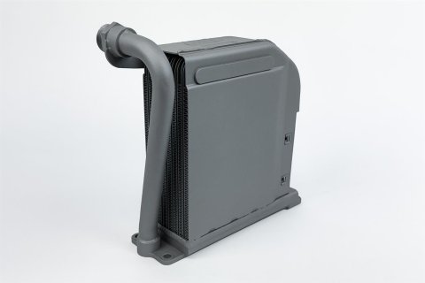 CSF Radiator Fluid Coolers 8260 Oil Cooler, 70-72 Porsche 914/6 Engine Oil Cooler OEM+ performance w/ high-flow fitting