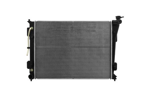 CSF Radiators 3758 Radiator, OE Replacement, Aluminum/Plastic, Natural, for use on Kia/Hyundai, Each