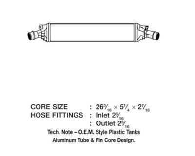 CSF Intercoolers 6052 Intercooler, Aluminum, Natural, Audi, Each