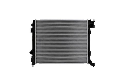 CSF Radiators 3857 Radiator, Aluminum/Plastic, Natural, Crossflow, Upper Driver Side Inlet, Lower Passenger Side Outlet, for Nissan, Each